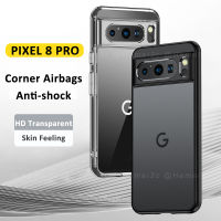 สำหรับ Google Pixel 8 Pro เคสครอบโทรศัพท์เคสป้องกันแข็งอะคริลิคใส