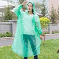 . . . . .1pcs Emergency Waterproof Rain Coat Motorcycle Rainwear Long Style Hiking Poncho Environment Anniversary ！