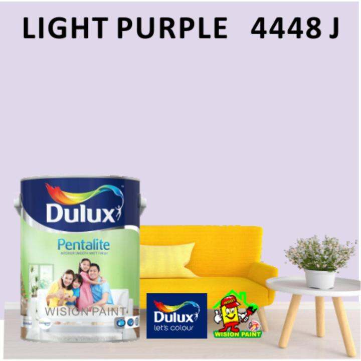 4448J LIGHT PURPLE ( 5L ) DULUX PENTALITE PAINT Lazada