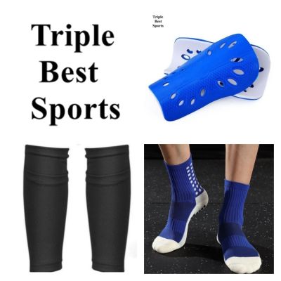 A set of adult breathable elastic breathable panels and leg covers with pockets football leg pads protective equipment professional leg sports net socks