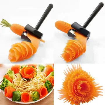 1pc Vegetable & Fruit Peeler, Potato Spiralizer Fruit Slicer, Vegetable  Slicer, Reusable Potato Peeler, Carrot Peeler, Potato Slicer, Cucumber  Spiral Curler, Kitchen Gadget