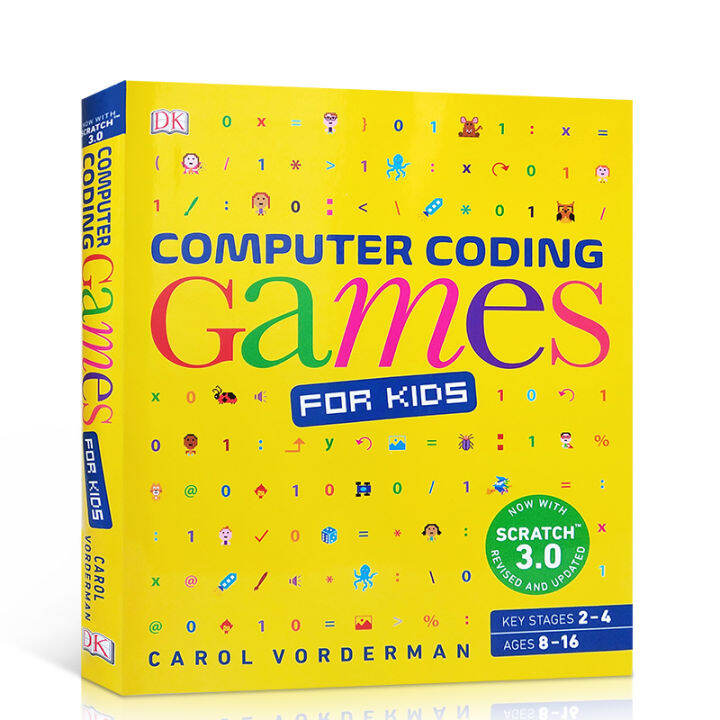 DK English original computer coding games for kids | Lazada
