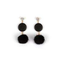 POPO น้ำเจาะต่างหูประณีต Fashionabl ต่างหู Earstuds Tassels ต่างหู