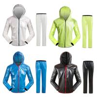 Women Men Cycling Raincoat Jacket Waterproof Bicycle Road MTB TPU Rain Coats Bike Clothing YS-BUY