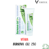 VITARA Burnova Gel Plus 25g/70g เจลใสว่านหางจระเข้ ใบบัวบก แตงกวา สำหรับผิวตากแดด ผิวแพ้ง่าย ผิวหลังทรีทเม้นท์