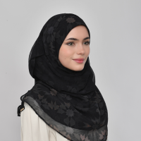 ฮิญาบ BOKITTA รุ่น Chic - ALMAS ASWAD -  Instant hijab