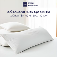 Gối lông vũ nhân tạo Microfiber Changmi Bedding siêu êm tiêu chuẩn khách