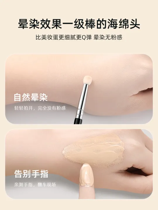 high-end-original-double-headed-concealer-brush-teacher-with-the-same-style-t301-to-cover-dark-circles-tear-grooves-and-decree-lines-with-details-flat-head-concealer-makeup-brush