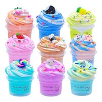 70ml Fruit Dessert Favor Stress Scented Sludge Kids