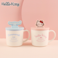 แก้วมัคเซรามิค มีที่วางมือถือ Sanrio แท้ แก้วกาแฟ ลายการ์ตูน ซานริโอ้