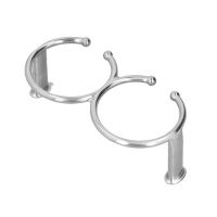 Double Open Ring Cup Holder 316 Stainless Steel Universal for Boat Game Table Sofa Cars Parts