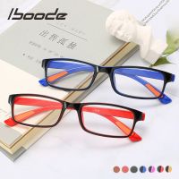 iboode Ultralight TR90 Reading Glasses Men Classic Square Reading Presbyopic Eyeglasses With Diopter 1.0 1.5 2.0 2.5 3.0 3.5 4