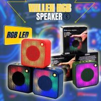 ลำโพงบลูทูธ รุ่น Willen RGB มีให้เลือกหลายสี พกพาสะดวก ลำโพงพกพา รุ่นเล็ก ดีไซน์เท่ห์ พร้อมสายหิ้ว เสียงดี เบสแน่น