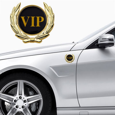 สติกเกอร์โลหะติดด้านอัตโนมัติหน้าต่างรถโลโก้ VIP สติกเกอร์สำหรับแปะร่างกายได้สำหรับตกแต่งรถนิสสันจากัวร์เชฟโรเลฮอนด้าเปอโยต์มิตซูบิชิมาสด้า Mercedes BENZ Dodge SUZUKI