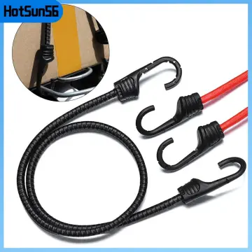 Strong Elastic Luggage Bungee Rope Stretch Cord with Double Hooks