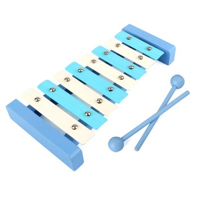 Toy Xylophone Educational Toy Wooden Eight-Notes Frame Style Xylophone Children Kids Baby Musical Funny Toys