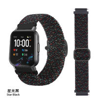 สายรัด LS02 AUKEY ยางยืดสายผ้าไนลอน AUKEY LS02 Strap SmartWatch สายรัดข้อมือกีฬาสายสมาร์ทวอทช์ LS02 AUKEY