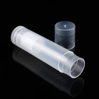 Lot 100PCS 5ml Clear Black White Empty Lipstick Lip Balm Container Tube