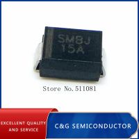 50PCS SMBJ15A SMB DO-214AA 600W SMD TVS 15V