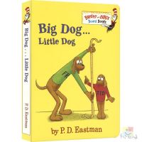 Big Dog... Little dog big dog puppy enlightenment paperboard Book Childrens English Enlightenment antonym learning P.D. Eastman young hardcover picture book English original imported book