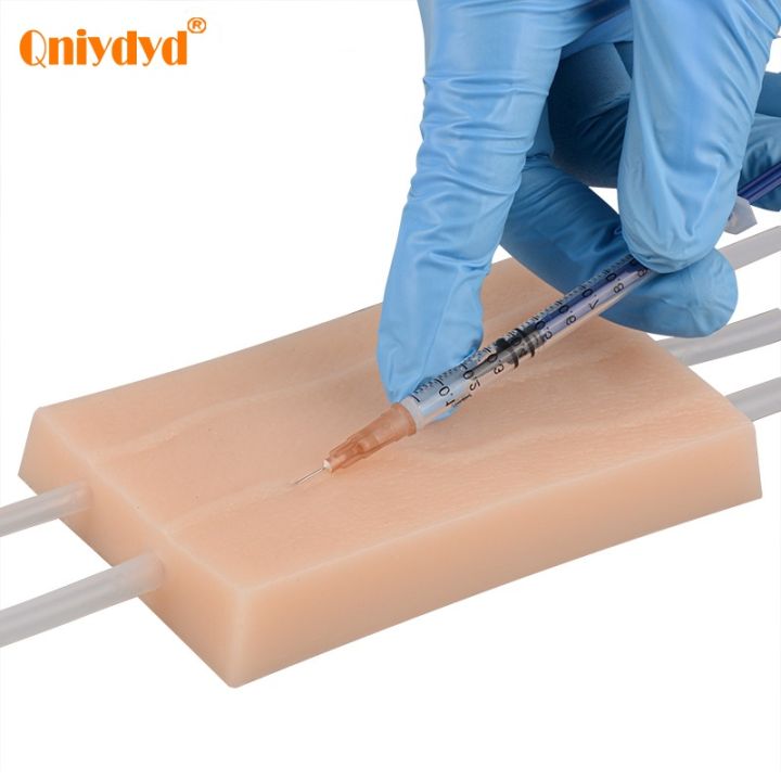 y-tube-intravenous-injection-practice-model-skin-injection-training-pad-silicone-practice-pad-medical-teaching-mold