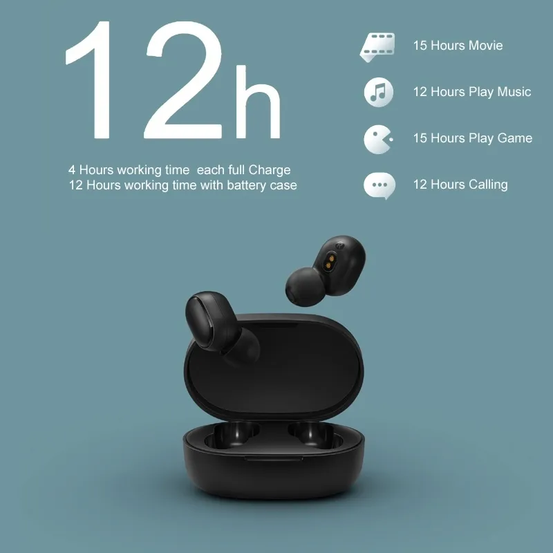 ?XLRX9nxr 【Midigits】Xiaomi Mi True Wireless Earbuds Basic 2 Global Version - Black legit Original