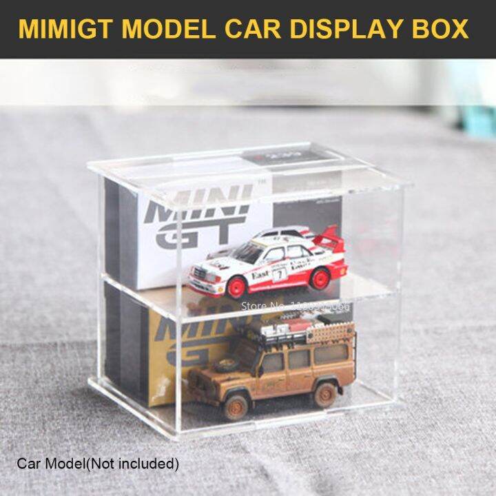 1:43 Scale Acrylic Display Case - Transparent Cover For Car Model Collection & Miniatures