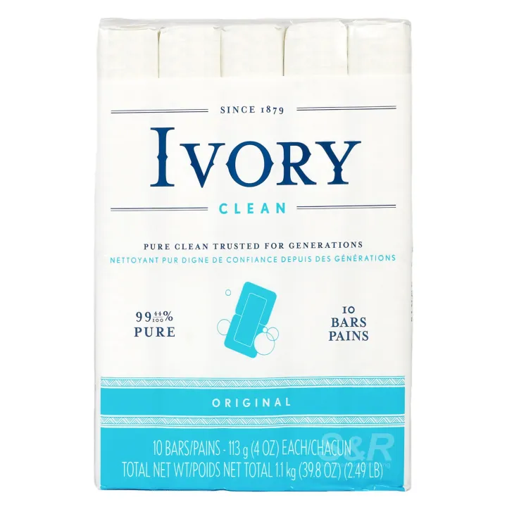 Ivory Original Bar Soap 10pcs | Lazada PH