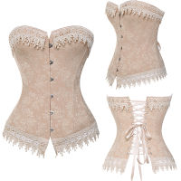 ผู้หญิงเซ็กซี่ Corsets Gothic Bustier Vintage Plus ขนาด6XL ฮาโลวีน Corselet R เสื้อ Burlesque ผู้หญิง Tummy Slimming Sheath