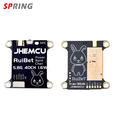 JHEMCU Ruibet Tran-3016w 5.8g 40ch 1.6w Pitmode 25mw 200mw 400mw 800mw 1600mw Adjustable Vtx 2-6s 30 x 30mm For Rc Fpv Drone