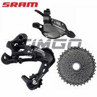 Sram 1x9ความเร็ว MTB จักรยานเสือภูเขา X5ขวา S Hifter แงะไกเกียร์ X5 D Erailleur ด้านหลังกลางกรงสีดำ PG920เทปคาสเซ็ต11-34ครั้ง