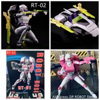 IN STOCK Rose Toys Transformation RT-01 RT01 Arcee Rose RT-02 RT02 Nightbird Night Rose MP Ratio Action Figure Toys With Bonus