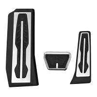 for BMW 5-Series G30 G31 2017 Stainless Steel Car Accelerator Pedal Brake Pedals Cover Rest Pedals Pedals  Pedal Accessories