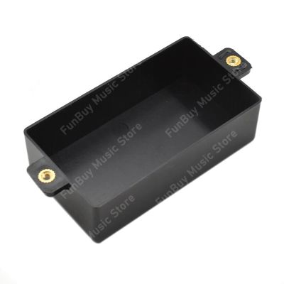 ‘【；】 Plastic Sealed Double Coil Humbucker Pickup Cover For Double Coil Pickup Electric Guitar Accessories Black/White