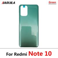 ใหม่ฝาปิดปลอกหุ้มช่องหลังสติ๊กเกอร์กาวสำหรับ Xiaomi Redmi Note 10S 10 Note10 4G 5G Note 10 Pro