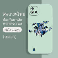 เคสrealme c20 ซอฟท์แวร์แองเจิลอาย กันรอย กันน้ำ ฝาหลังลื่น ปกเต็ม ไม่ติดขอบ ไม่ติดฟิล์มมือถือ การ์ดน่ารัก เคสป้องกันเลนส