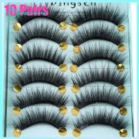 GONGRUOQIUSHAN ผมนุ่ม Wsipy ปุย ฮันมเดดบริสุทธิ์ เครื่องมือต่อขนตา 3D Faux Mink Hair ขนตาปลอม หนายาว