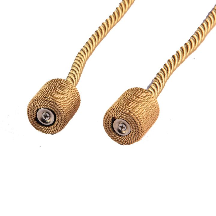 bel-avenir-1pc-curtain-tieback-tassels-hanging-ball-gold-home-decor-tieback-magnet-buckle-rope-holdback-curtain-accessories