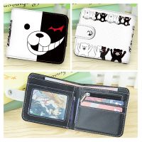 Anime Danganronpa Naegi Makoto Wallet Monokuma Coin Purse for Men Women Gift Money Bag