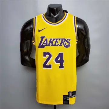 Adidas LA Lakers Kobe Bryant NBA Swingman Basketball Jersey Purple  Men's Small