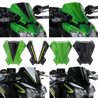 ❣ใหม่สำหรับ KAWASAKI Z 900 Z 650 Z650 Z900 2020กระจกรถจักรยานยนต์กระจกบังลมที่เบนทางลมลม