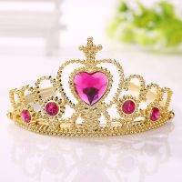 cute princess crowns hairband birthday gift for girls kids hair head hoop band headband accessories children tiara headdress