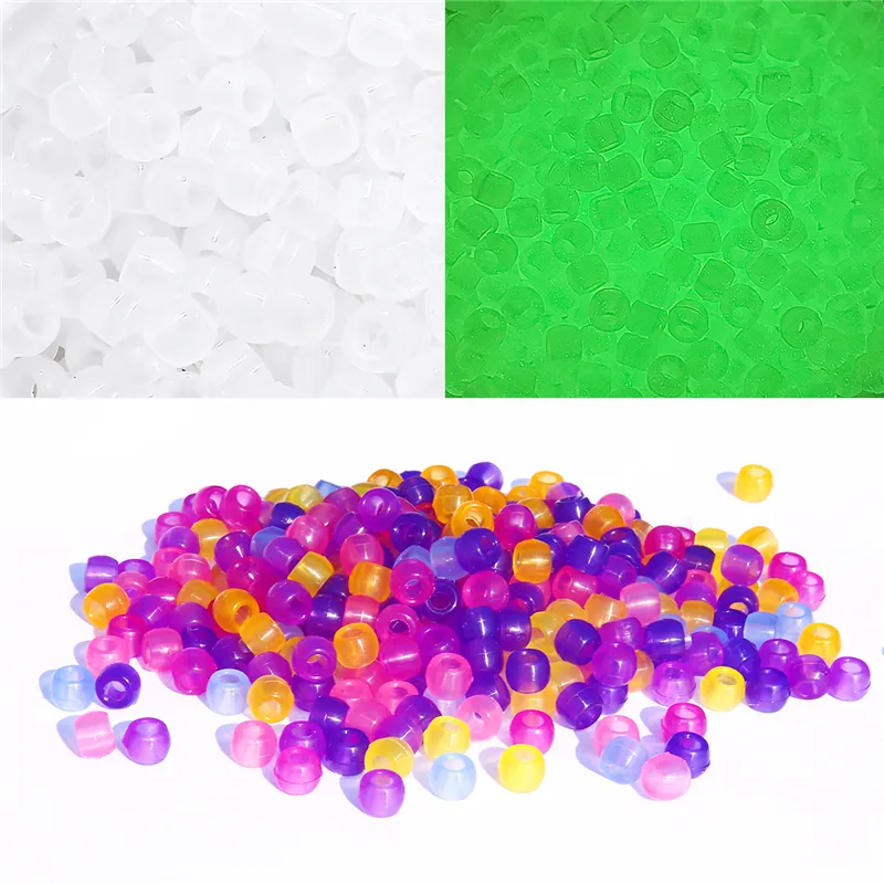 100Pcs 6x8mm Strong Luminous Beads Sun Color Changing Glow