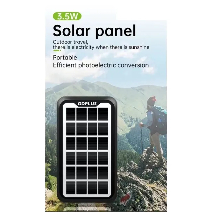 MJL GDPLUS GD10X USB Solar Panel Charger Lazada PH