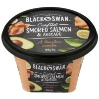 สินค้าเข้าใหม่ ? ซอสดิป แซลมอนรมควันผสมอะโวคาโด Black Swan Crafted Smoked Salmon And Avocado Dips 200g.?