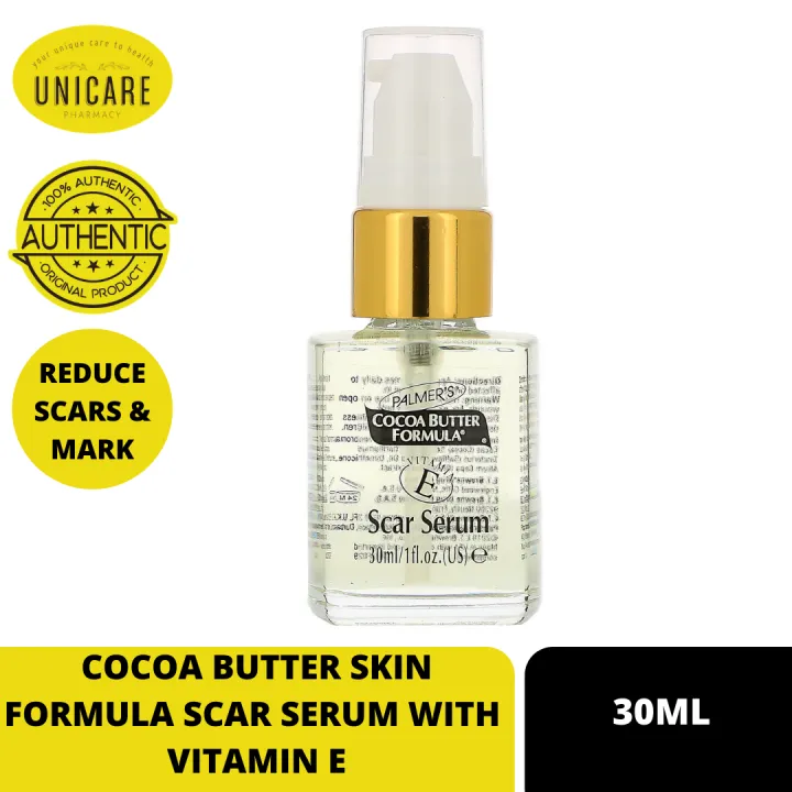 COCOA BUTTER SKIN FORMULA SCAR SERUM WITH VITAMIN E (30ML) Lazada