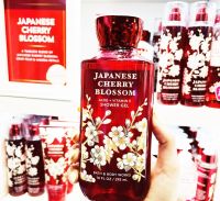 ของแท้ 100% Baht &amp; Body Works JAPANESE CHERRY BLOSSOMT Body Wash &amp; Shower Gel