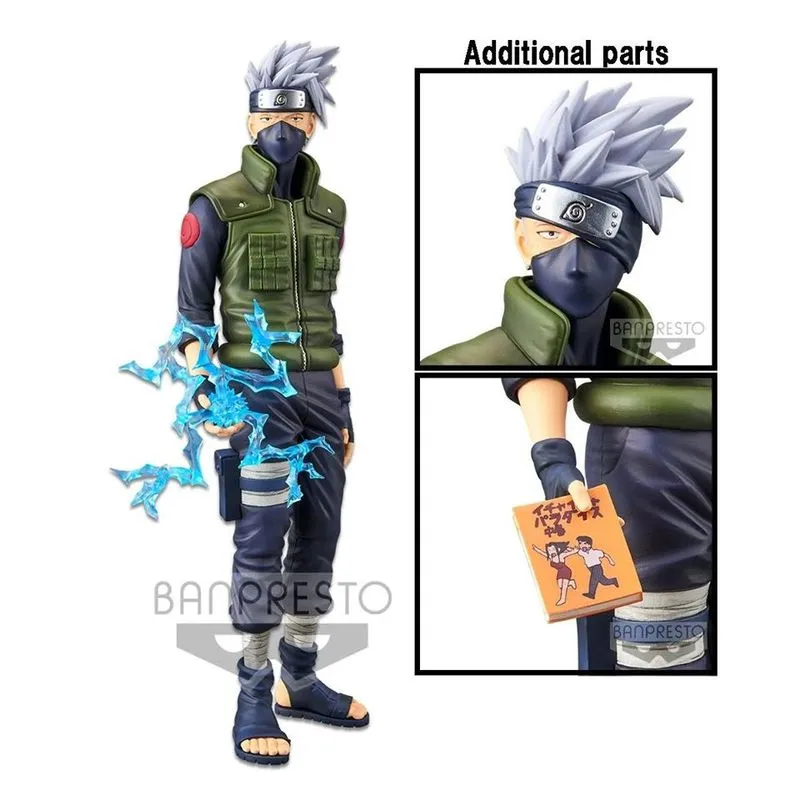 Bandai clássico anime naruto gk grandista figura cataplasma den