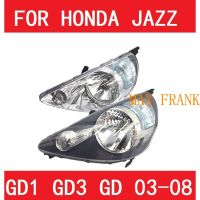 FOR Headlight Lamp for Honda Jazz Gd1 Gd3 Gd 03-08 HEADLAMP/HEADLIGHT/LENS HEAD LAMP/FRONT LIGHT ฝาครอบไฟหน้า / ฝาครอบไฟหน้าตรงรุ่น สำหรับ / ฝาครอบไฟหน้าสําหรับ / ฝาครอบเลนส์ไฟหน้า รถยนต์สําหรับ / เลนส์ไฟหน้า