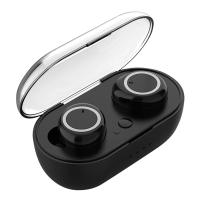 TWS01 Bluetooth Earphones Fingerprint Press Wireless Earbuds Stereo Noise Cancelling Gaming Headset